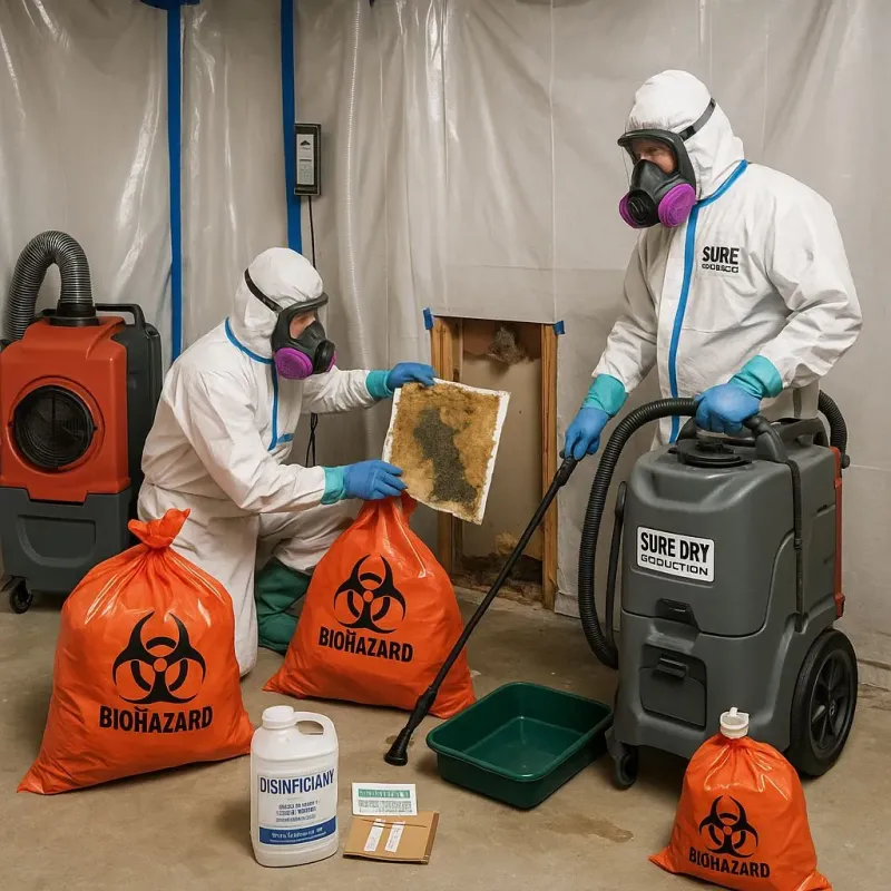 Contaminated Water Handling Protocols process in Surfside Beach, SC